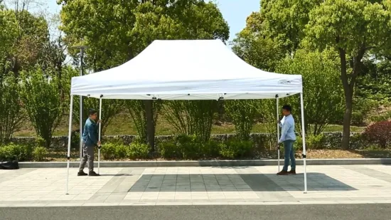 Gazebo pop-up per esterni con struttura in acciaio di vendita calda 3X3 m